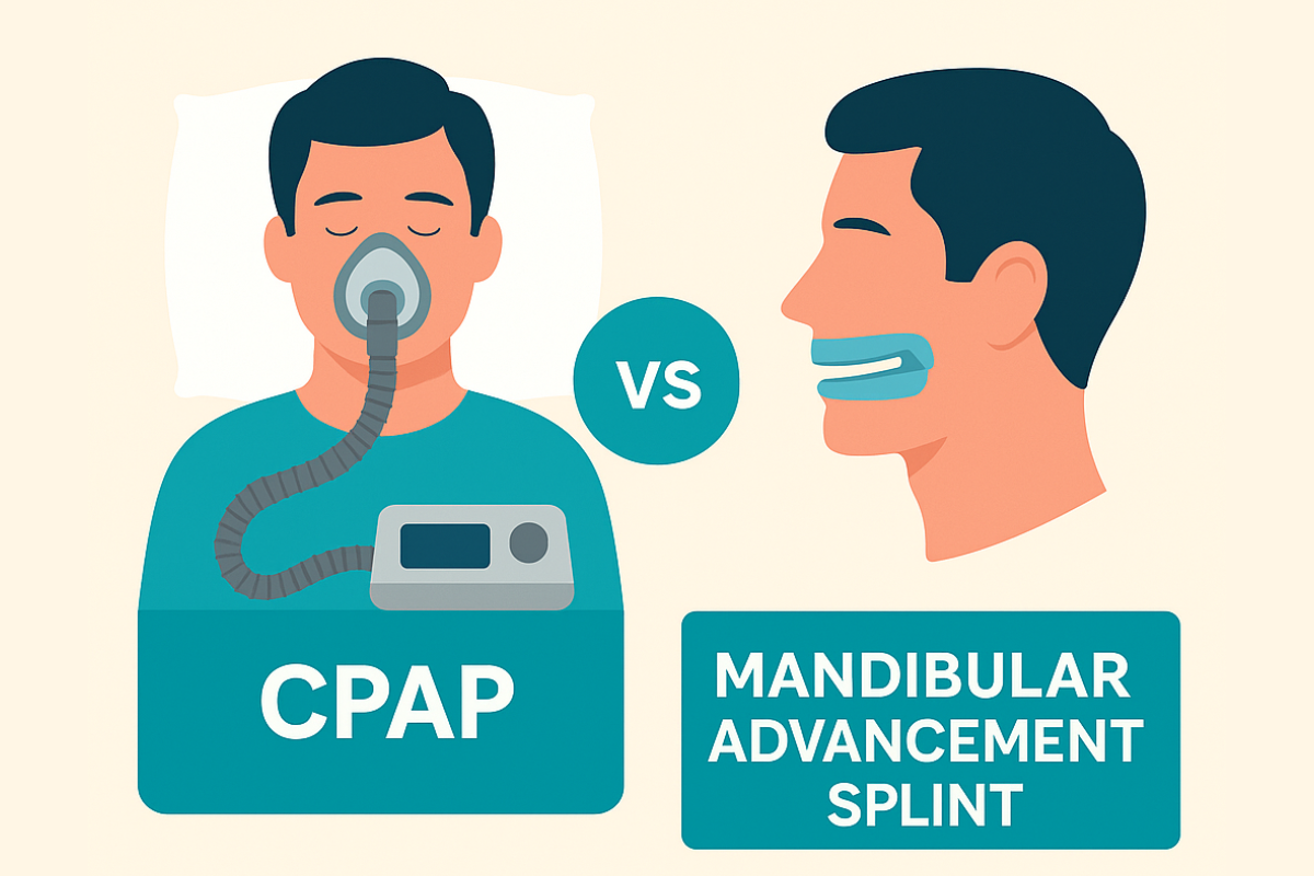 CPAP vs Mandibular Advancement Splint (MAS)